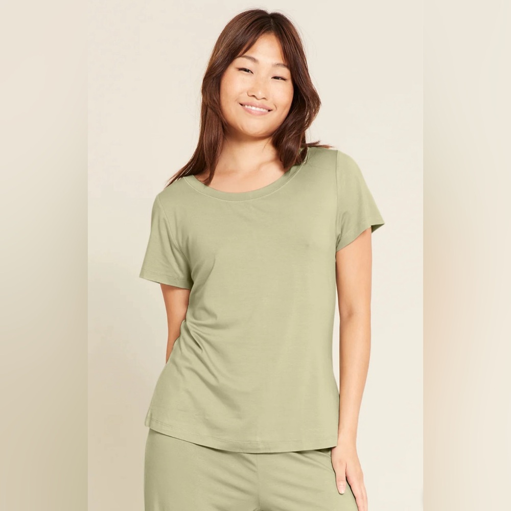 Boody Goodnight Sleep Tee in Sage: Size S